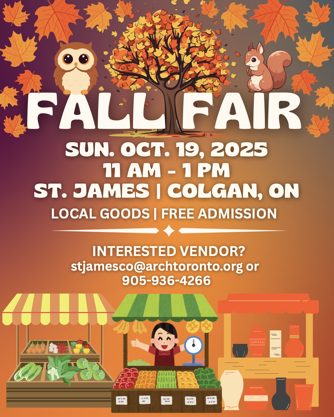 Fall Fair Oct 19 2025