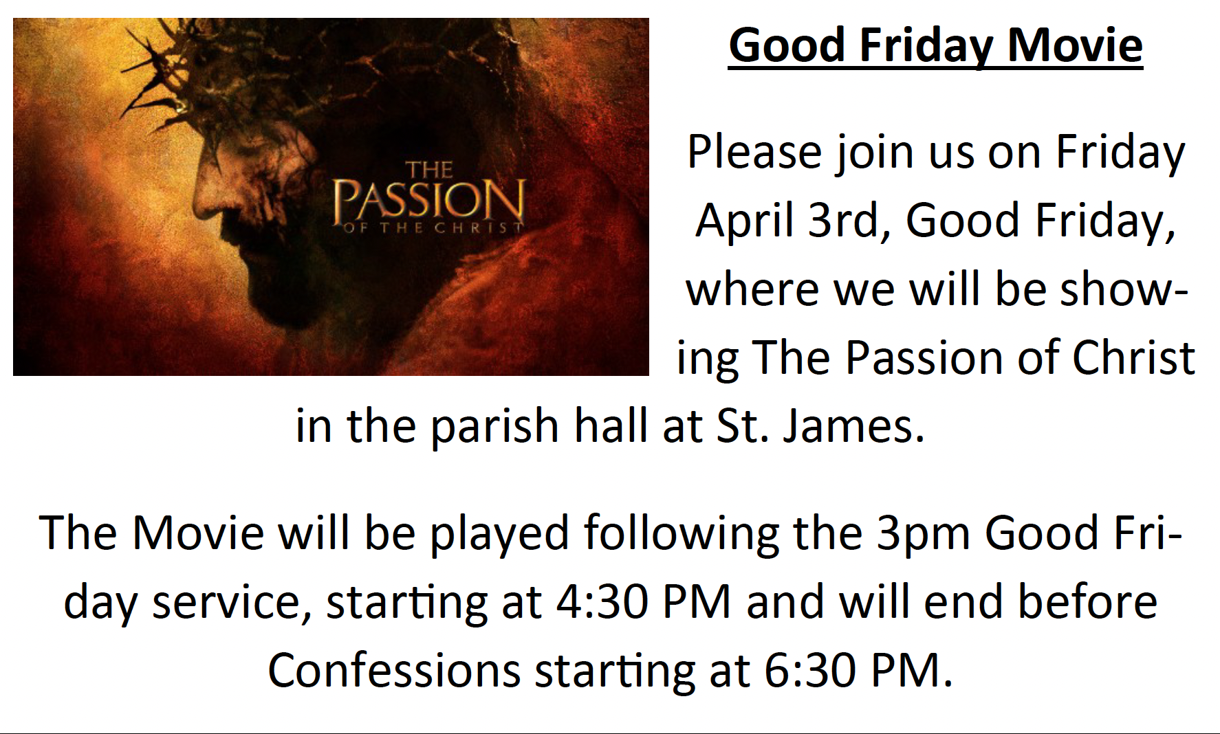 Movie Event - Passion 2026