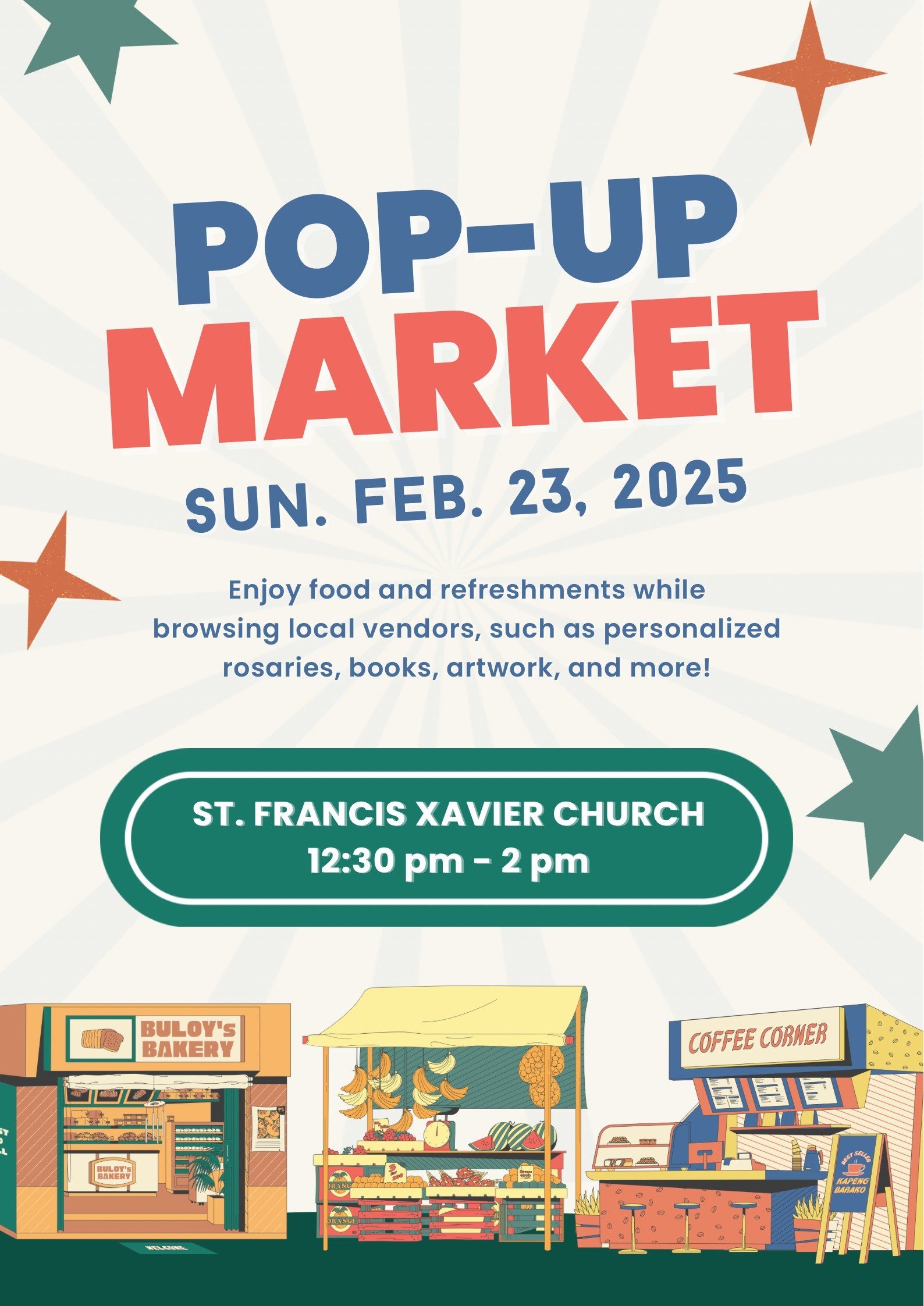 Pop-Up Market Updated Poster