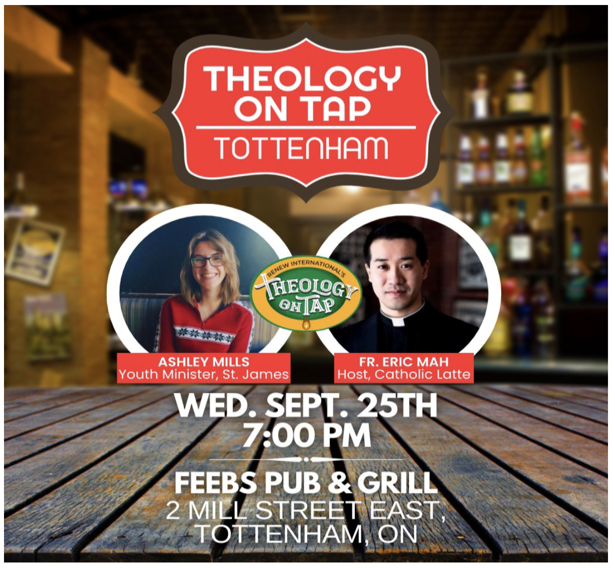 Theology on Tap Tottenham