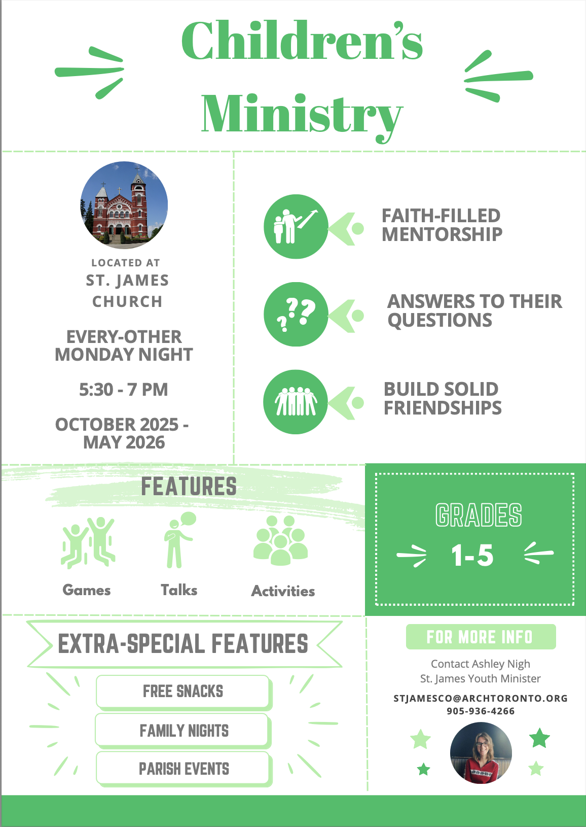 Children's Ministry Info